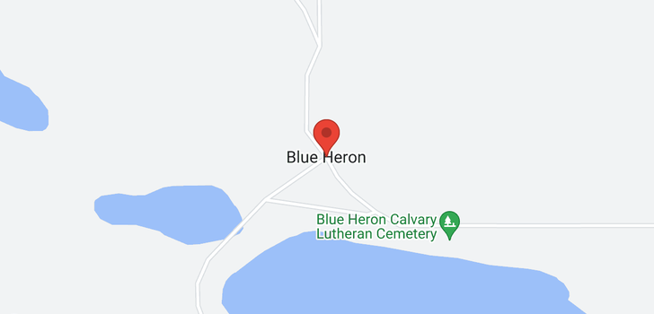 map of Blue Heron Estates